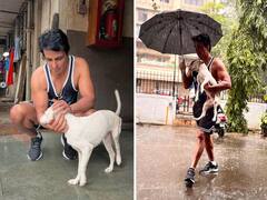 Sonu Sood Pics: बारिश में भीग रहे कुत्ते को सोनू सूद ने दिया सहारा, वायरल हुईं ये प्यारी तस्वीरें