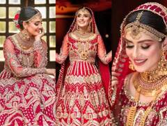 Ayeza Khan Photos : ਦੁਲਹਨ ਬਣੀ ਪਾਕਿਸਤਾਨੀ ਅਦਾਕਾਰਾ ਆਇਜ਼ਾ ਖਾਨ , ਖੂਬਸੂਰਤੀ ਦੇਖ ਫ਼ੈਨਜ ਹੋਏ ਦੀਵਾਨੇ