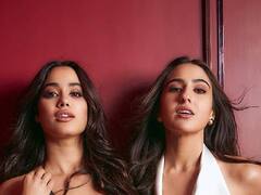 PHOTO: 'कॉफी विथ करण' शोमध्ये सारा आणि जान्हवीचा खास लूक; सोशल मीडियावर फोटो व्हायरल!