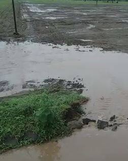 पावसामुळं जनजीवन विस्कळीत