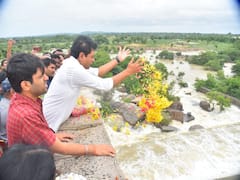 Minister KTR : నర్మాల జలాశయాన్ని పరిశీలించిన మంత్రి కేటీఆర్, గంగమ్మ తల్లికి పూజలు