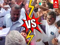 DMK vs BJP : ஒருபுறம் தளபதி வாழ்க.. மறுபுறம் பாரத் மாதா கி ஜே..திறப்பு விழாவில் சங்கடம்