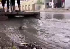 Photo Gallery: नांदेड महापालिकेच्या गलथान कारभारामुळे रस्त्याला तळ्याचे स्वरूप