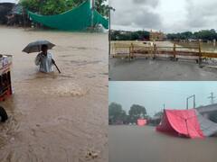 In Pics: मध्य प्रदेश में बारिश से बिगड़े हालात...नाले-नदियां उफान पर, तस्वीरों में देखिए बारिश की तबाही