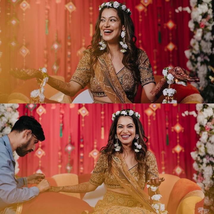 शादी से पहले की रस्मों की इन फोटोज में पायल कमाल की लग रही हैं.