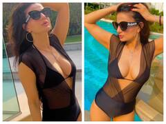 Ameesha Patel Photos: ब्लैक बिकिनी पहन अमीषा पटेल ने बढ़ाया इंटरनेट का पारा, ग्लैमरस अदाएं देख उड़ सकते हैं आपके भी होश !