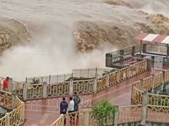 Nanded : मुसळधार पावसामुळे इस्लापुर येथील सहस्त्रकुंड धबधब्याचा रौद्र अवतार, धबधबा पर्यटकांसाठी बंद!