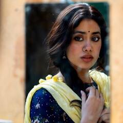 Janhvi Kapoor Pics: माथे पर बिंदी, झुकी नजरें, बालों को संवारतीं बला की खूबसूरत लगीं जाह्नवी कपूर, 'जैरी' के देसी लुक ने जीता दिल