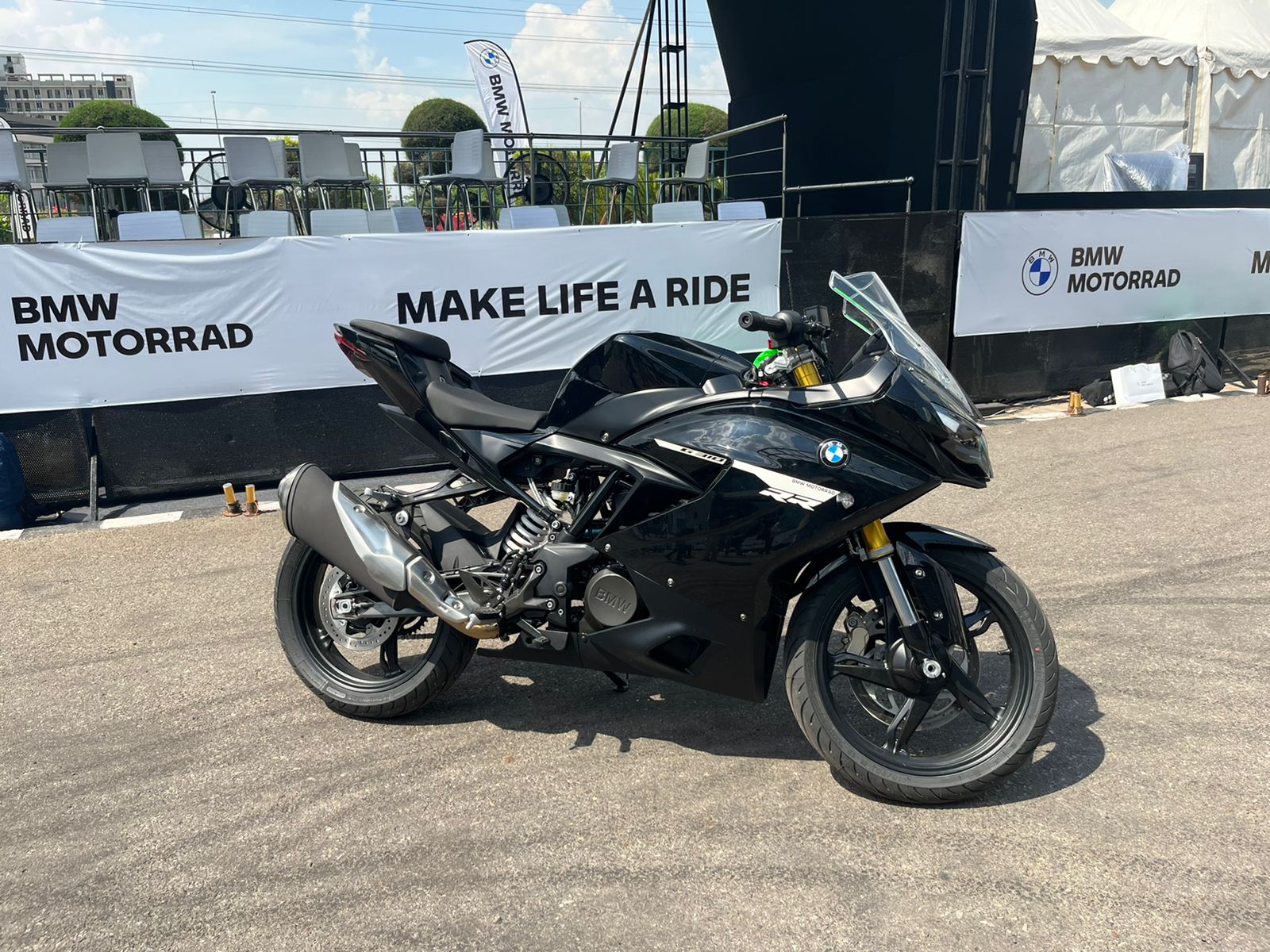 bmw bike 310 rr black