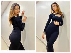 ब्लैक आउटफिट में Donal Bisht ने दिखाया किलर अंदाज, स्टनिंग लुक देख फैंस हुए मदहोश