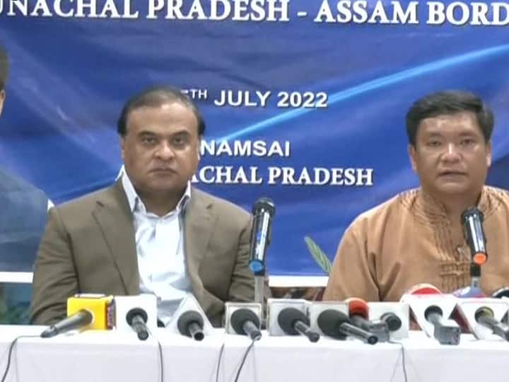 Assam, Arunachal CMs Hold 3rd Meet To Resolve Border Dispute. Report To Be Submitted By Sept 15 Assam, Arunachal CMs Hold 3rd Meet To Resolve Border Dispute. Report To Be Submitted By Sept 15