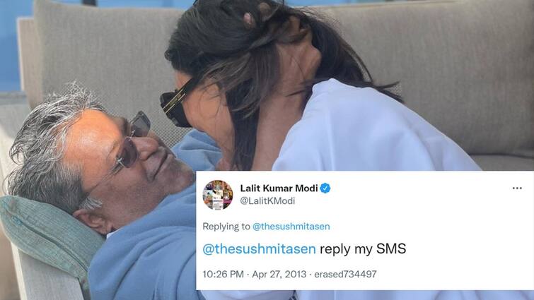 Old Twitter Interaction Between Lalit Modi And Sushmita Sen Goes Viral After Dating Announcement Lalit Modi-Sushmita Sen Update: 'মেসেজের উত্তর দিন সুস্মিতা', প্রাক্তন বিশ্বসুন্দরীর সঙ্গে ললিত মোদির কথোপকথন ভাইরাল