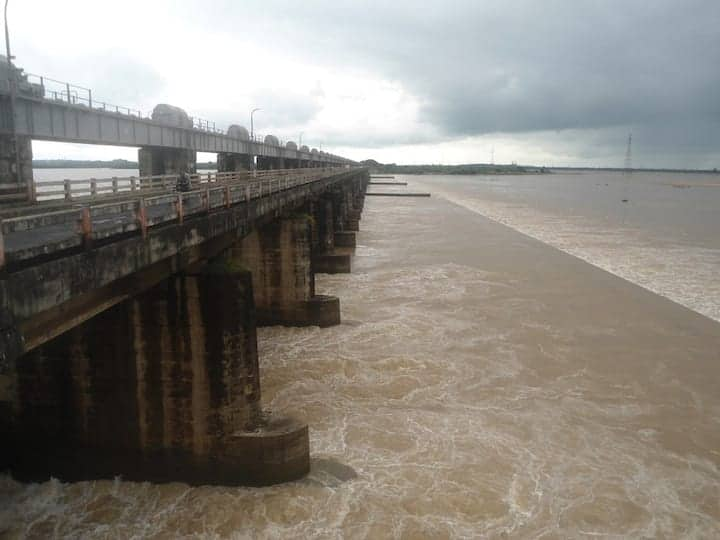 Andhra Villages Marooned As Godavari Nears Danger Mark Andhra Villages Marooned As Godavari Nears Danger Mark