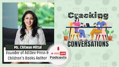 Chitwan Mittal: Children's books can instill values and emotions in kids at an early stage | Cracking Conversations Ep-10