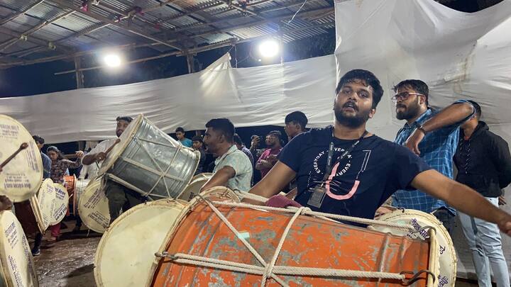 याच गणपती उत्सवाची तयारी पुण्यातील ढोल ताशा पथकाने सुरु केली आहे