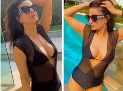 Ameesha Patel Photos : ਬਲੈਕ ਬਿਕਨੀ ਪਹਿਨ ਅਮੀਸ਼ਾ ਪਟੇਲ ਨੇ ਚੜ੍ਹਾਇਆ ਇੰਟਰਨੈੱਟ ਦਾ ਪਾਰਾ, ਗਲੈਮਰਸ ਅਦਾਏ ਦੇਖ ਉੱਡ ਜਾਣਗੇ ਤੁਹਾਡੇ ਹੋਸ਼ !