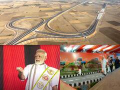 IN PICS | PM Modi Inaugurates Four-Lane Bundelkhand Expressway In UP's Jalaun District
