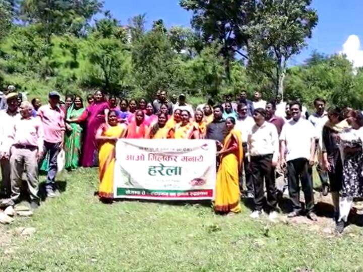 Rudraprayag News One lakh saplings will be planted under Harela program ANN Rudraprayag: हरेला कार्यक्रम के तहत रुद्रप्रयाग जिले में लगाए जाएंगे एक लाख पौधे, इन विभागों में किया गया पौधारोपण