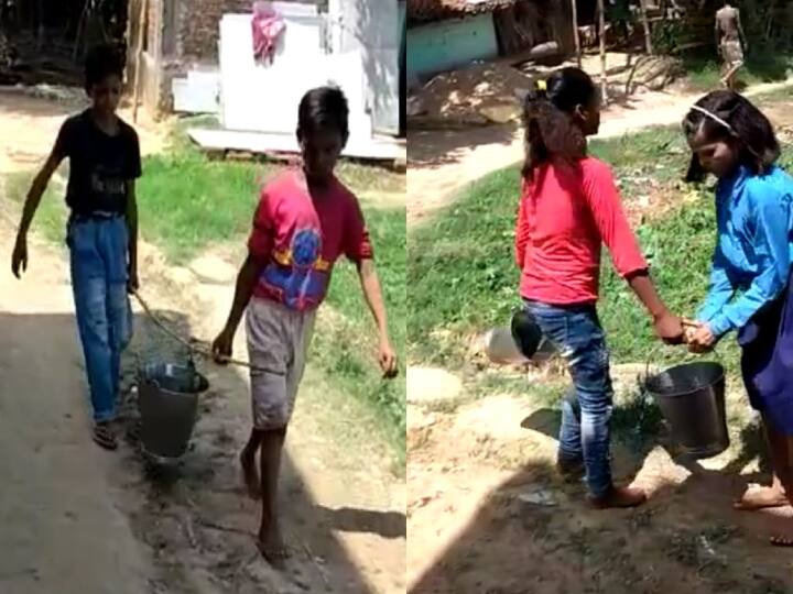 Bihar News: Children carrying water to prepare mid-day meal in government school of Patna District of Bihar video viral Bihar News: इस सरकारी स्कूल में मिड डे मील बनाने के लिए बच्चे ढो रहे पानी, वीडियो वायरल होने के बाद शिक्षकों में हड़कंप