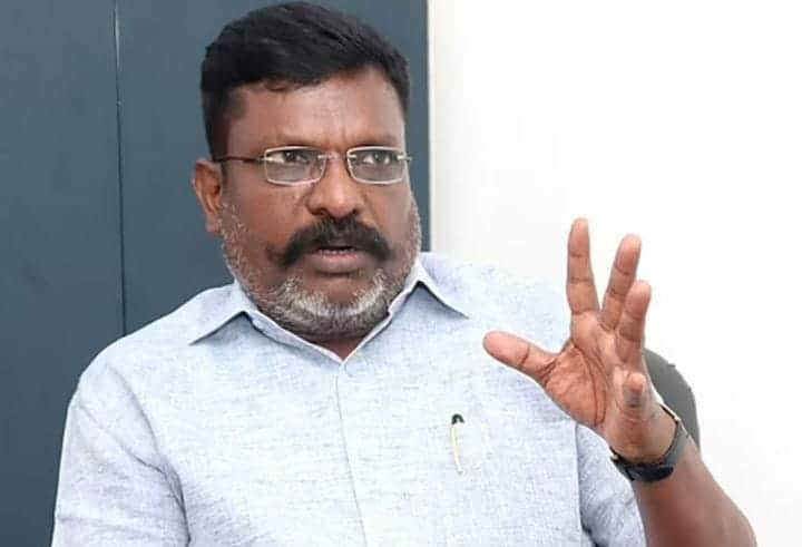 Thirumavalavan notice for Lok Sabha adjournment resolution regarding Rahul Gandhi's disqualification Thirumavalavan: ராகுல்காந்தி தகுதி நீக்கம் தொடர்பாக மக்களவை ஒத்திவைப்பு தீர்மானத்திற்கு திருமாவளவன் நோட்டீஸ்..!