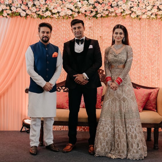 Sangram Singh Reception Pics: संग्राम और पायल के रिसेप्शन में पहुंचे CM मनोहर लाल खट्टर समेत कई दिग्गज नेता, देखिए तस्वीरें