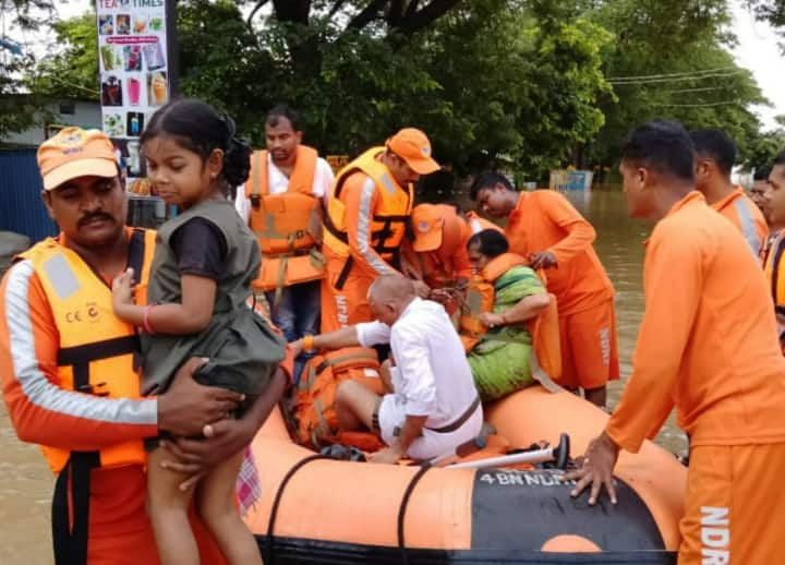 Floods In India Andhra Pradesh Telangana Gujarat Face Monsoon Fury, NDRF Deployed To Tackle Floods