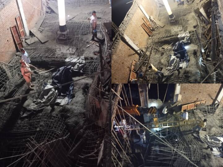 Sagar News: सागर में मोतीनगर थाना क्षेत्र के खुरई रोड के पास एक निर्माणाधीन कामर्शियल भवन की स्लैब ढलाई के दौरान भरभराकर अचानक गिर गई. बताया जा रहा है कि यहां पर 30 मजदूर काम कर रहे थे. जिसमें से तीन लोग स्लैब के नीचे दब गए. इन्हें रेस्क्यू कर निकाला गया है. फिलहाल घायलों को इलाज के लिए जिला अस्पताल भेजा गया है. जहां इलाज के दौरान एक मजदूर की मौत हो गई. वहीं घटना की सूचना मिलते ही कलेक्टर दीपक आर्य और एसपी तरूण नायक भी मौके पर पहुंच गए.