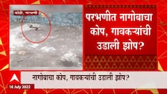 Parbhani : परभणीत नागोबाचा कोप, गावकऱ्यांची उडाली झोप? ABP Majha