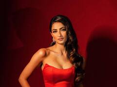 Palak Tiwari Pics: रेड गाऊनमध्ये पलक तिवारीची ग्लॅमरस स्टाइल; चाहते घायाळ!