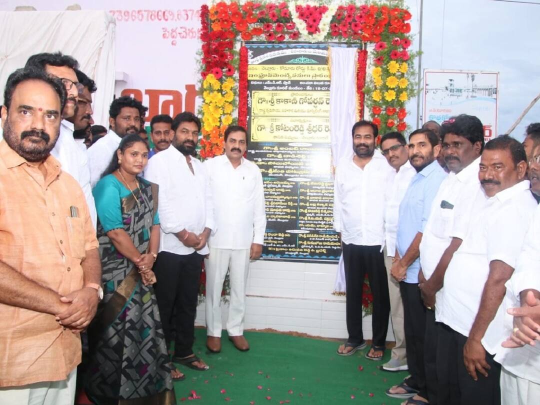 Janasena GoodMorningCMSir: Nellore New Road Opening ceremony DNN Janasena Vs YSRCP: అటు జనసేన డిజిటల్ యుద్ధం - ఇటు అధికార వైసీపీ రోడ్ల ప్రారంభోత్సవాలు