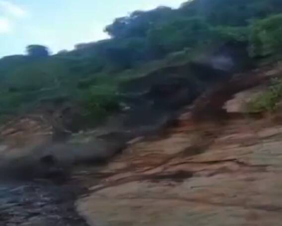 Uttarakhand: નેશનલ હાઈવે પર LIVE ભૂસ્ખલન, રસ્તાને કરાયો બંધ