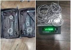 Gold Smuggling: जयपुर एयरपोर्ट पर खुराफाती अंदाज में सोने की तस्करी, कस्टम विभाग ने किया जब्त