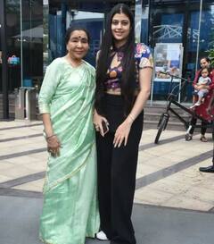 ਖੂਬਸੂਰਤੀ 'ਚ ਬਾਲੀਵੁੱਡ ਅਭਿਨੇਤਰੀਆਂ ਨੂੰ ਮਾਤ ਦੇ ਰਹੀ ਹੈ ਆਸ਼ਾ ਭੌਂਸਲੇ ਦੀ ਪੋਤੀ, ਲੰਚ ਲਈ ਨਿਕਲੀਆਂ ਦਾਦੀ- ਪੋਤੀ ਦੀਆਂ ਤਸਵੀਰਾਂ