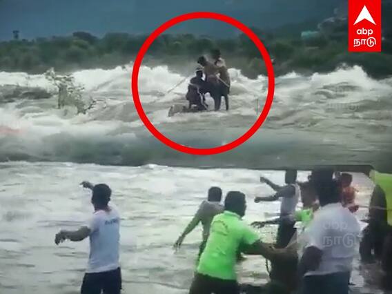 Mettur Dam : மேட்டூர் அணை நீரில் சிக்கிய சிறுவர்கள்.. மீட்கப்படும் திக் திக் காட்சிகள்!