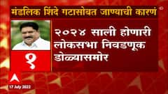 Sanjay Mandlik: संजय मंडलीक शिंदे गटासोबत जाण्याची कारणं ABP Majha