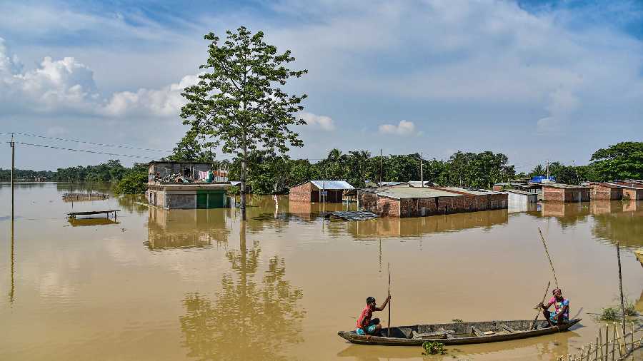 Assam Flood : आसाममधील पूर ही 'गंभीर नैसर्गिक आपत्ती' म्हणून घोषीत, केंद्र सरकार करणार बाधितांचे पुनर्वसन 