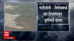 Gadchiroli Rain : गडचिरोलीत 2 दिवसांच्या विश्रांतीनंतर पुन्हा पावसाला सुरुवात, सिरोंचा पुराचा वेढा