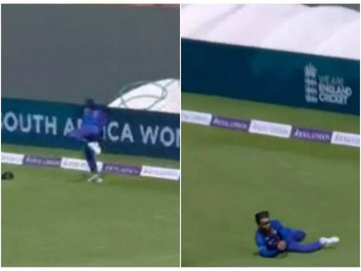 IND vs ENG vs 3rd ODI Ravindra Jadeja Viral Catch  Dismiss Jos Buttler Liam Livingstone India vs England 3rd ODI Watch: Ravindra Jadeja's Two Remarkable Catches Help Hardik Pandya Register Career-Best Figures In ODIs