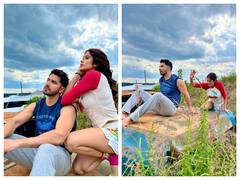 नेचर के बीच Varun Dhawan और Janhvi Kapoor  की इन फोटोज ने मचाया 'बवाल',  तस्वीरें देख आप भी करने लगेंगे तारीफ !