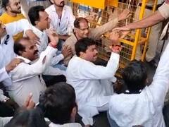 MP Nagar Nikay Chunav 2022 Result: इंदौर में मतगणना स्थल के बाहर ही धरने पर बैठे कांग्रेस प्रत्याशी, प्रशासन पर लगाया ये आरोप