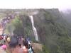 Amboli Water Fall : कावळेसादच्या उलट्या दिशेने वाहणाऱ्या धबधब्याची पर्यटकांना भुरळ, अंबोलीत पर्यटकांची गर्दी