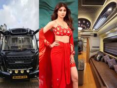 Shilpa Shetty Vanity: किसी रॉयल अपार्टमेंट से कम नहीं है शिल्पा शेट्टी की वैनिटी वैन का इन्साइड नजारा, देखिए तस्वीरें