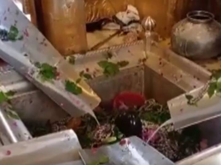 सावन माह के पहले सोमवार को वाराणसी के काशी विश्वनाथ मंदिर में पूजा-अर्चना करने के लिए भक्त डमरू बजाते हैं और बाबा विश्वनाथ की प्रसन्न करते हैं.