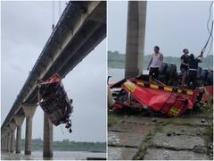 Maharashtra: मध्य प्रदेश से पुणे आ रही एक यात्री बस नर्मदा नदी में गिरी, 13 लोगों की मौत, सीएम शिंदे का बड़ा एलान