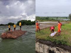 Bundi News: बूंदी में बारिश से नदी उफान पर, दो लोग बहे, इतने घंटे के बाद मिली लाश