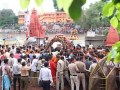 Ujjain News: उज्जैन में सावन के पहले सोमवार को नगर भ्रमण पर निकले भगवान महाकाल, देखें तस्वीरें