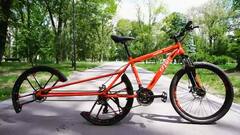 Trending Video : इंजिनीअरची कमाल! तयार केली अर्ध्या चाकावर चालणारी ही अनोखी सायकल