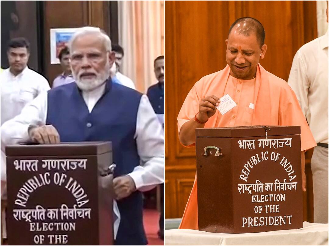 Presidential Election 2022: पीएम मोदी ने राष्ट्रपति चुनाव के लिए किया वोट, CM-MP की भी लगी है कतार PM Modi Votes In Presidential Election Chief Ministers, MPs Queue Up Presidential Election 2022: पीएम मोदी ने राष्ट्रपति चुनाव के लिए किया वोट, CM-MP की भी लगी है कतार