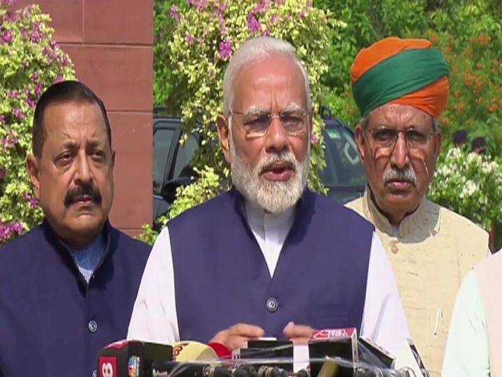 PM Modi Address  LIVE Speech Before  Parliament Monsoon Session PM Modi : 'संसद संवादाचं सक्षम माध्यम, जिथं खुल्या मनानं उत्तम चर्चा आवश्यक'; पंतप्रधान मोदींचं आवाहन