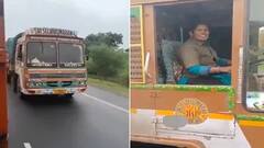 Watch: ਮਸਤੀ 'ਚ ਟਰੱਕ ਚਲਾਉਣ ਵਾਲੀ ਔਰਤ ਦਾ ਵੀਡੀਓ ਹੋਇਆ ਵਾਇਰਲ, ਔਰਤਾਂ ਵੀ ਕਿਸੇ ਤੋਂ ਘੱਟ ਨਹੀਂ ਹਨ